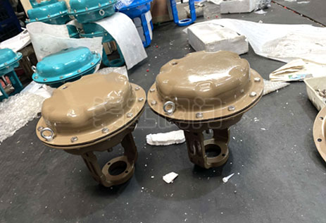 ZHA/B多彈簧氣動薄膜執(zhí)行器實(shí)物圖